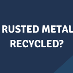 Rusted metal recycling