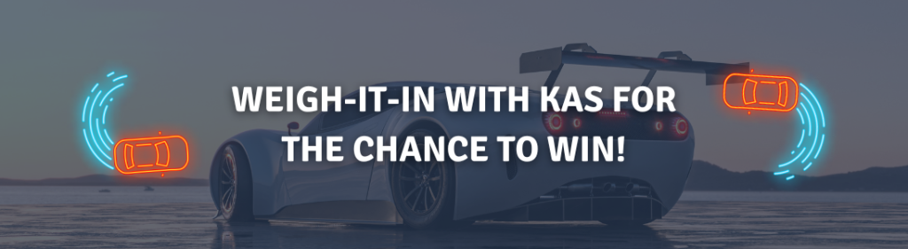 Weigh-it-in with Kas for the chance to win